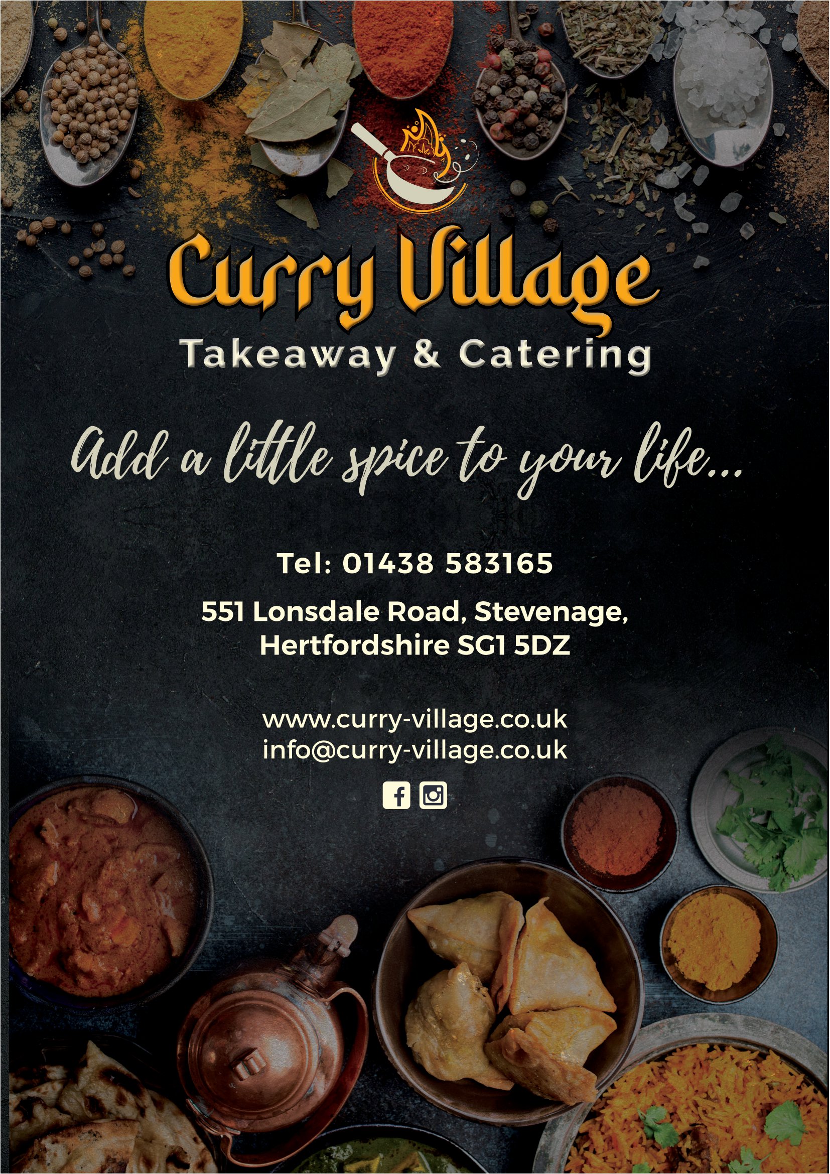 Curry Village Catering Stevenage